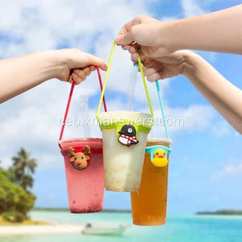 bag-ong silicone milk tea cup packing belt